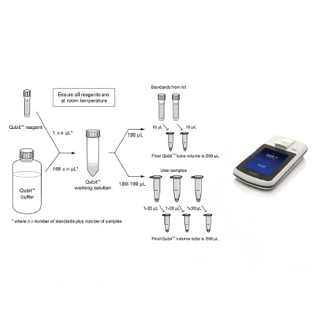 Quantification Meter Med-shopping New Thermo Scientific Invitrogen Qubit 4 Fluorometer with ...